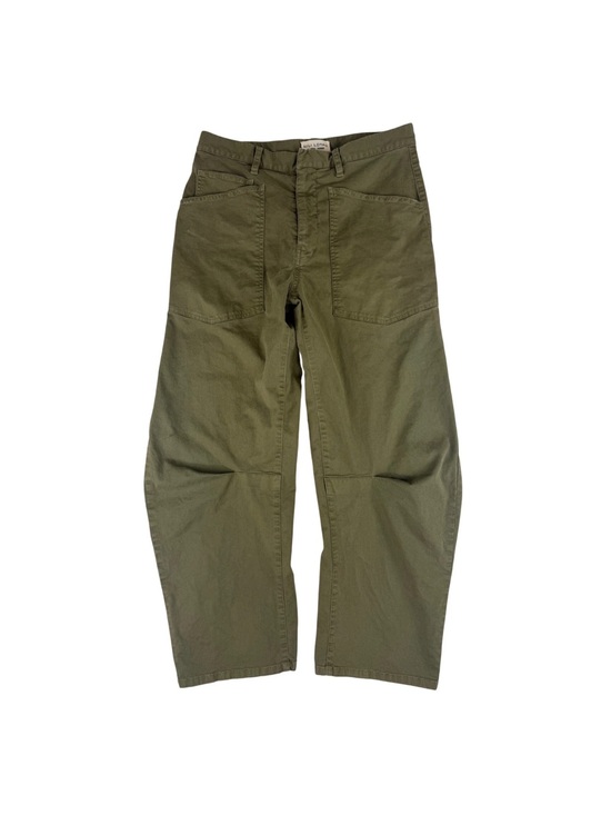 Nili Lotan Pants - Nili Lotan Olive Shon Pants